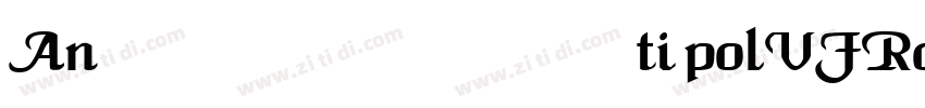 AntipolVFRoman Bold字体转换